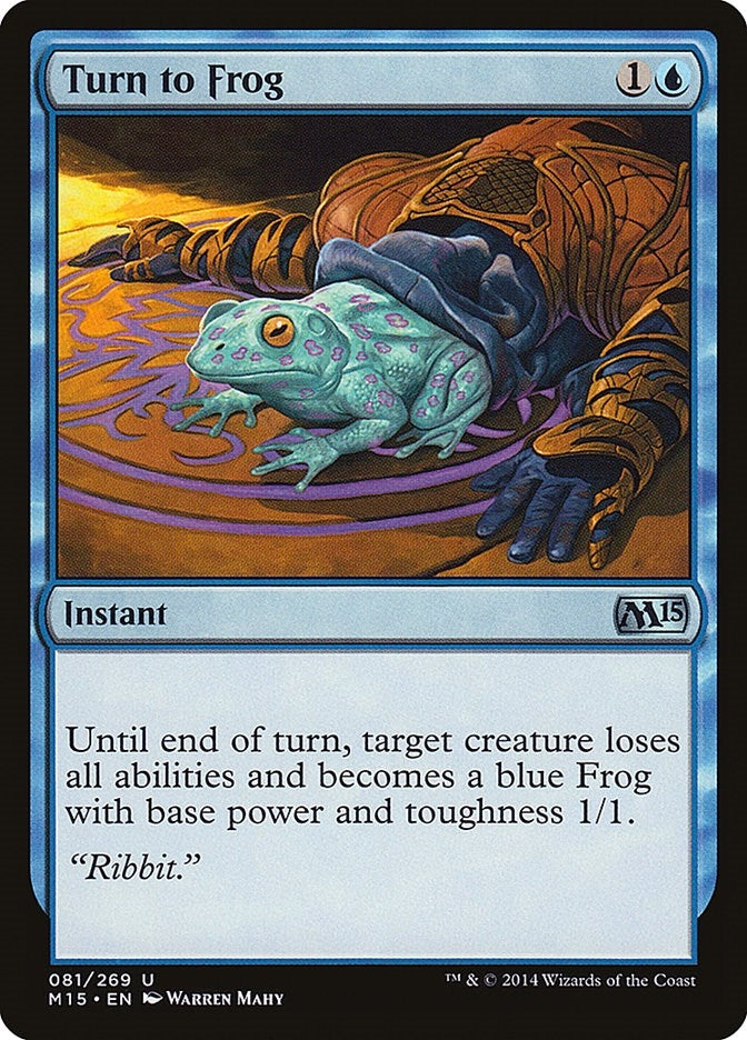 Turn to Frog (81) (Magic 2015 (M15))