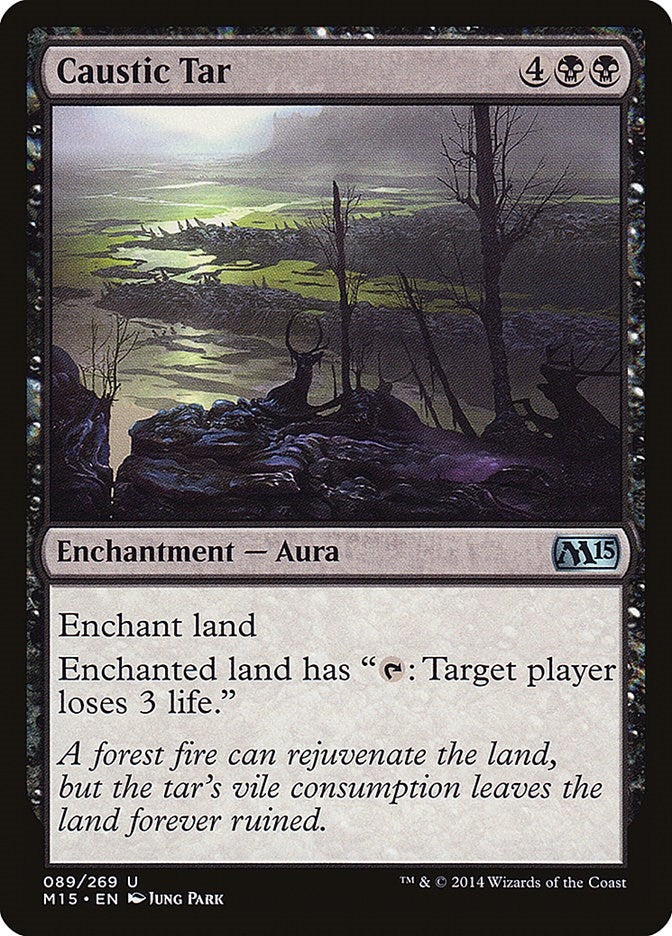 Caustic Tar (89) (Magic 2015 (M15))