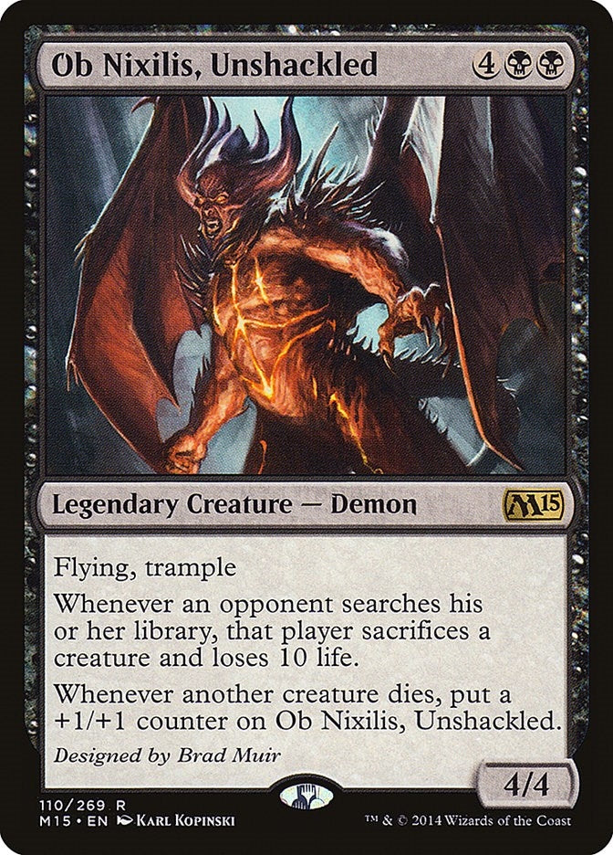Ob Nixilis, Unshackled (110) (Magic 2015 (M15))