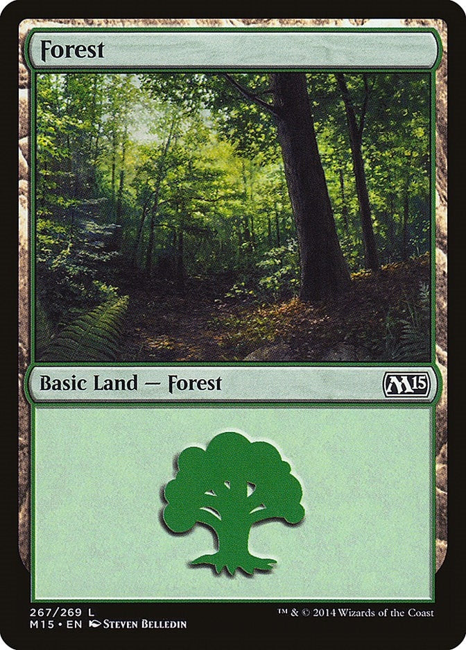 Forest (267) (267) (Magic 2015 (M15))