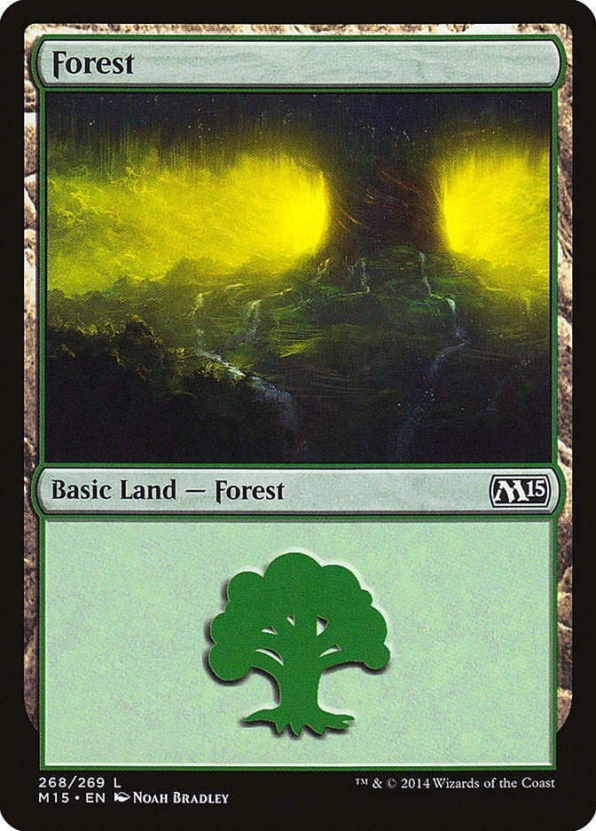 Forest (268) (268) (Magic 2015 (M15))