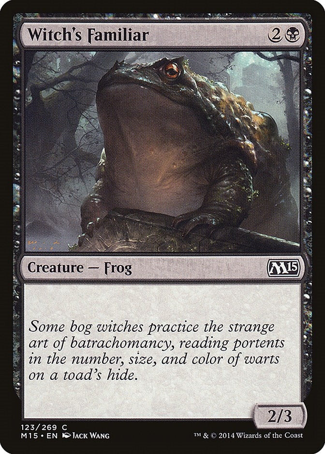 Witch's Familiar (123) (Magic 2015 (M15))