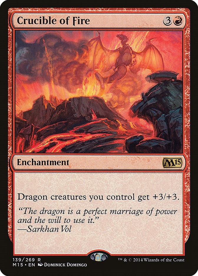 Crucible of Fire (139) (Magic 2015 (M15))