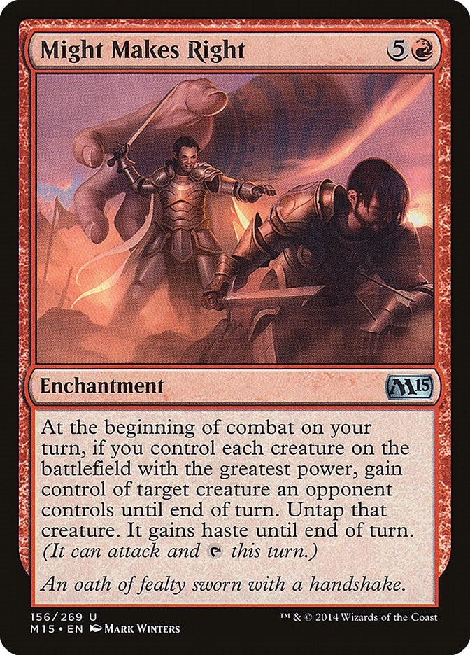 Might Makes Right (156) (Magic 2015 (M15))