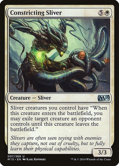 Constricting Sliver (7) (Magic 2015 (M15))