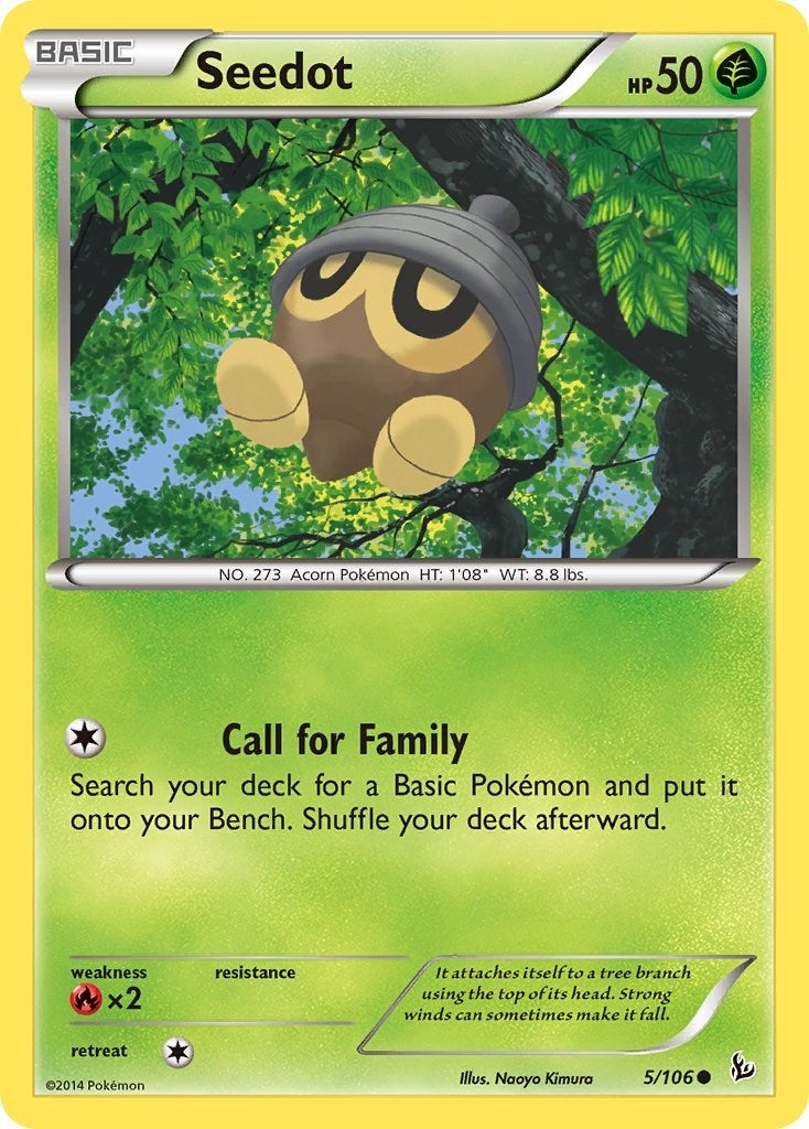 Image for Seedot (5/106) (XY - Flashfire) - Pokemon