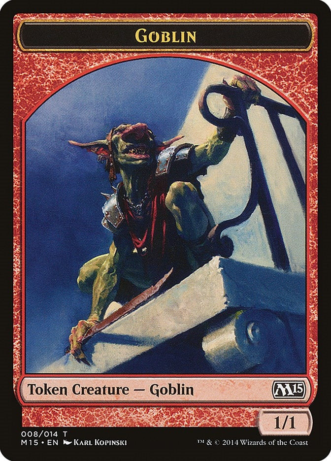 Goblin Token (8) (Magic 2015 (M15))