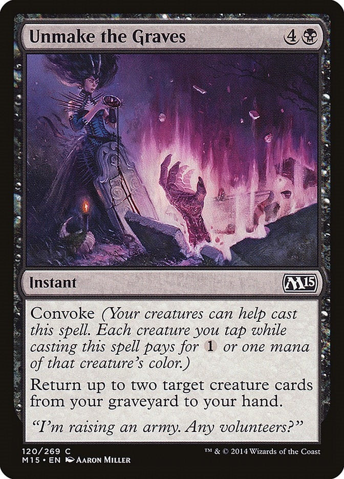 Unmake the Graves (120)