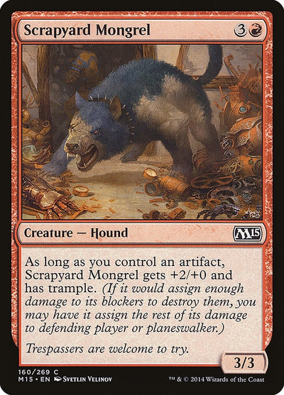 Scrapyard Mongrel (160) (Magic 2015 (M15))