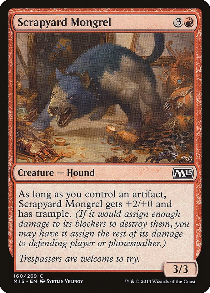 Scrapyard Mongrel (160) (Magic 2015 (M15))