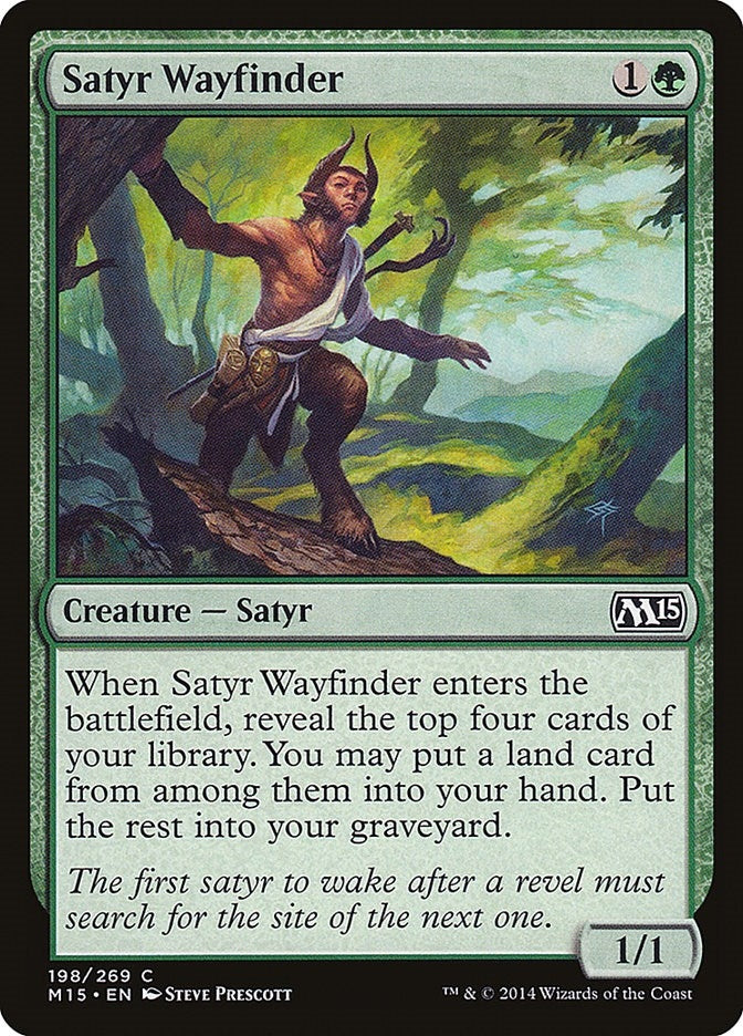 Satyr Wayfinder (198) (Magic 2015 (M15))