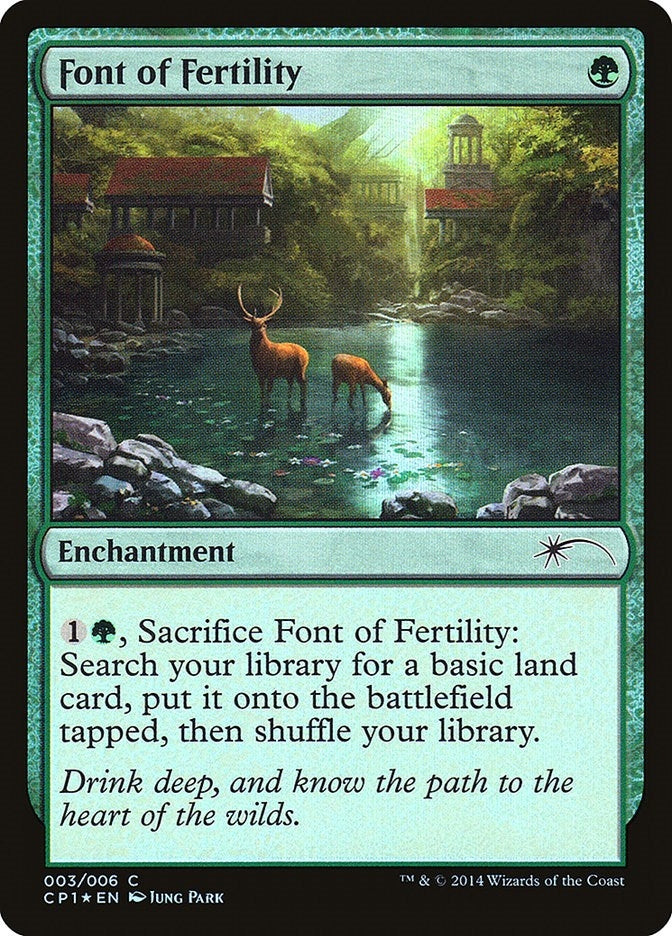 Font of Fertility (3) (Unique and Miscellaneous Promos)
