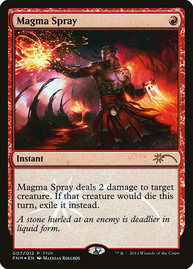 Magma Spray (7) (FNM Promos)