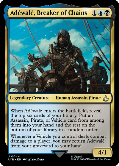 Adewale, Breaker of Chains (44) (Universes Beyond: Assassin's Creed)