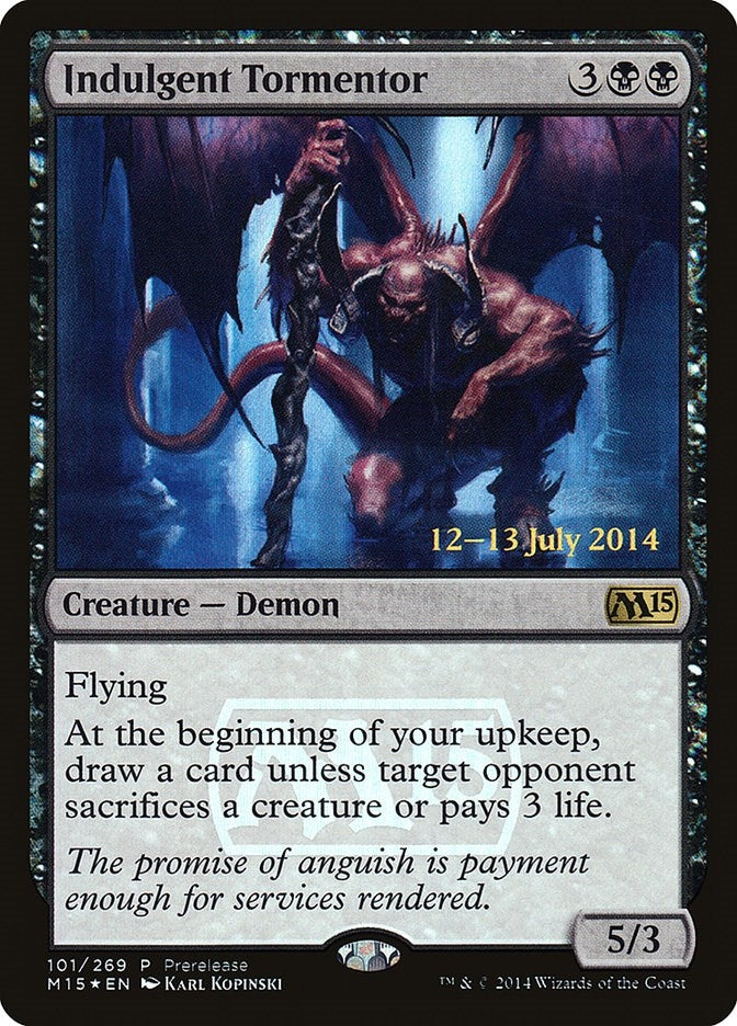 Indulgent Tormentor (101) (Prerelease Cards)