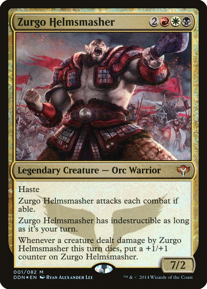 Image for Zurgo Helmsmasher (1) - Magic: The Gathering