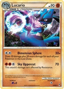 Image for Lucario - 14/95 (Call of Legends) (014/095) (Deck Exclusives) - Pokemon