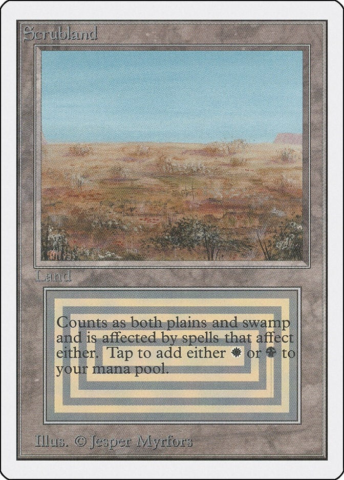 Scrubland (Unlimited Edition)
