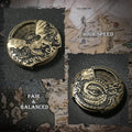 DND Dragon Roulette Spinner Metal Dice 7-in-1