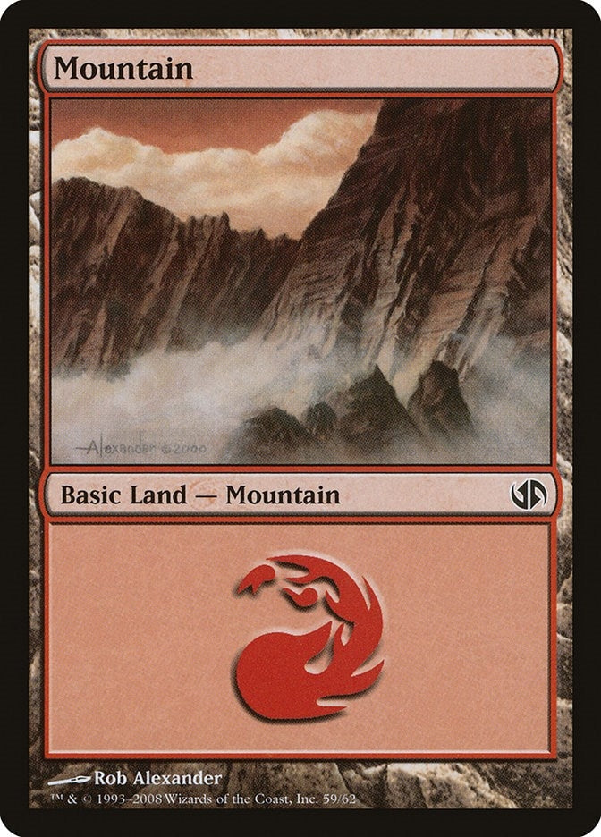 Mountain (59) (59) (Duel Decks: Jace vs. Chandra)