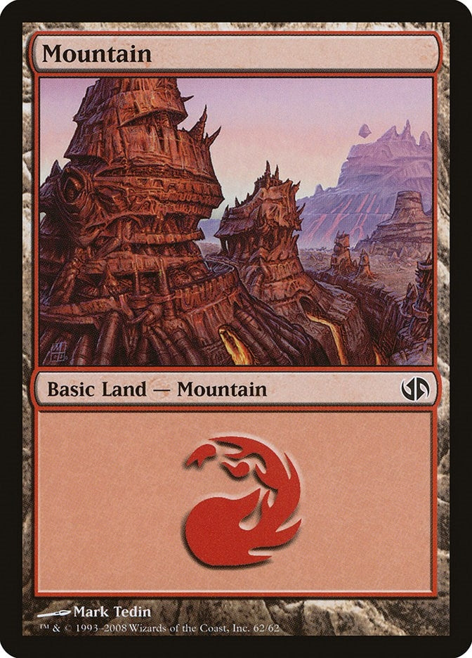 Mountain (62) (62) (Duel Decks: Jace vs. Chandra)