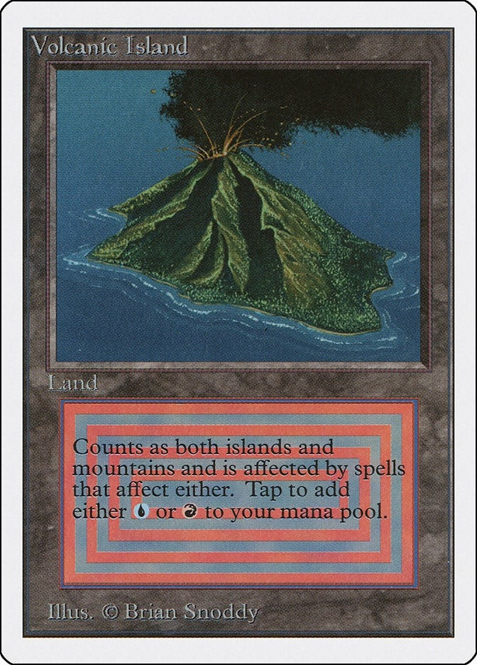 Image for Volcanic Island - Magic: The Gathering