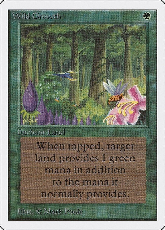 Image for Wild Growth - Magic: The Gathering