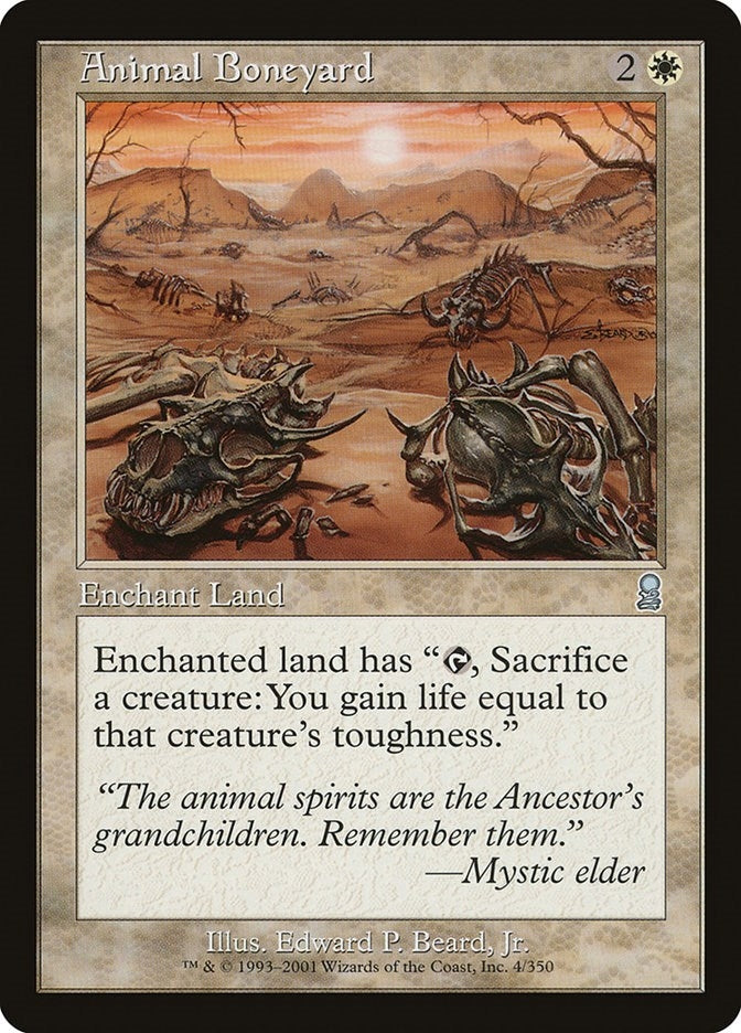 Animal Boneyard (4) (Odyssey)