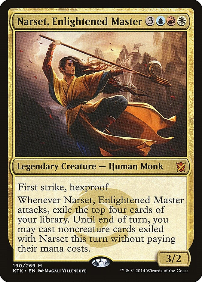 Narset, Enlightened Master (190) (Khans of Tarkir)