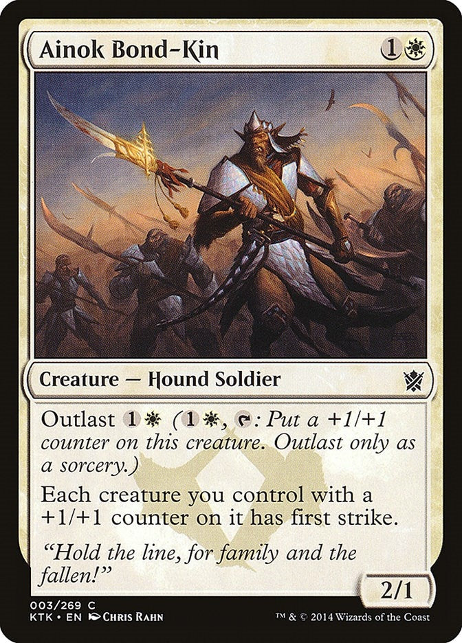 Ainok Bond-Kin (3) (Khans of Tarkir)