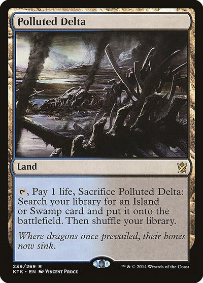 Polluted Delta (239) (Khans of Tarkir)