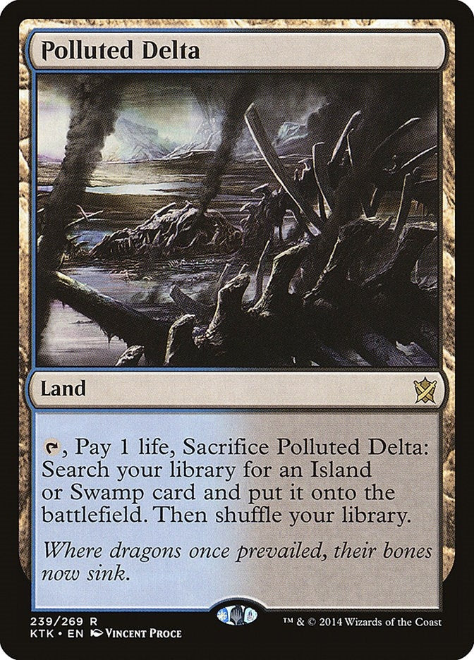 Polluted Delta (239) (Khans of Tarkir)