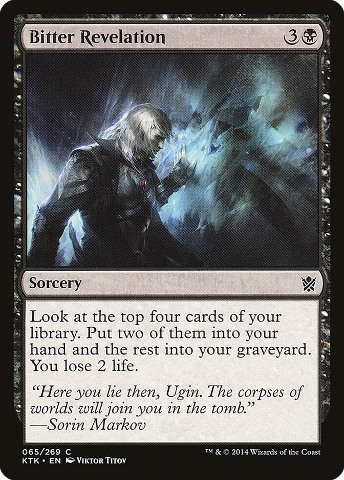 Bitter Revelation (65) (Khans of Tarkir)