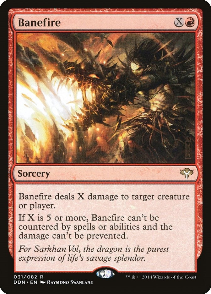 Banefire (31) (Duel Decks: Speed vs. Cunning)