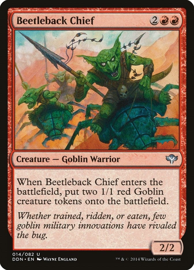 Beetleback Chief (14) (Duel Decks: Speed vs. Cunning)