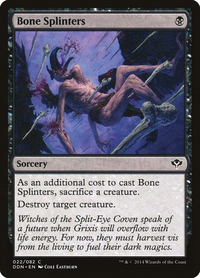 Bone Splinters (22) (Duel Decks: Speed vs. Cunning)