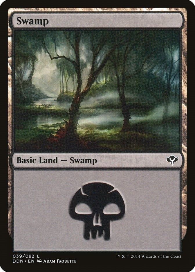 Swamp (039) (39) (Duel Decks: Speed vs. Cunning)