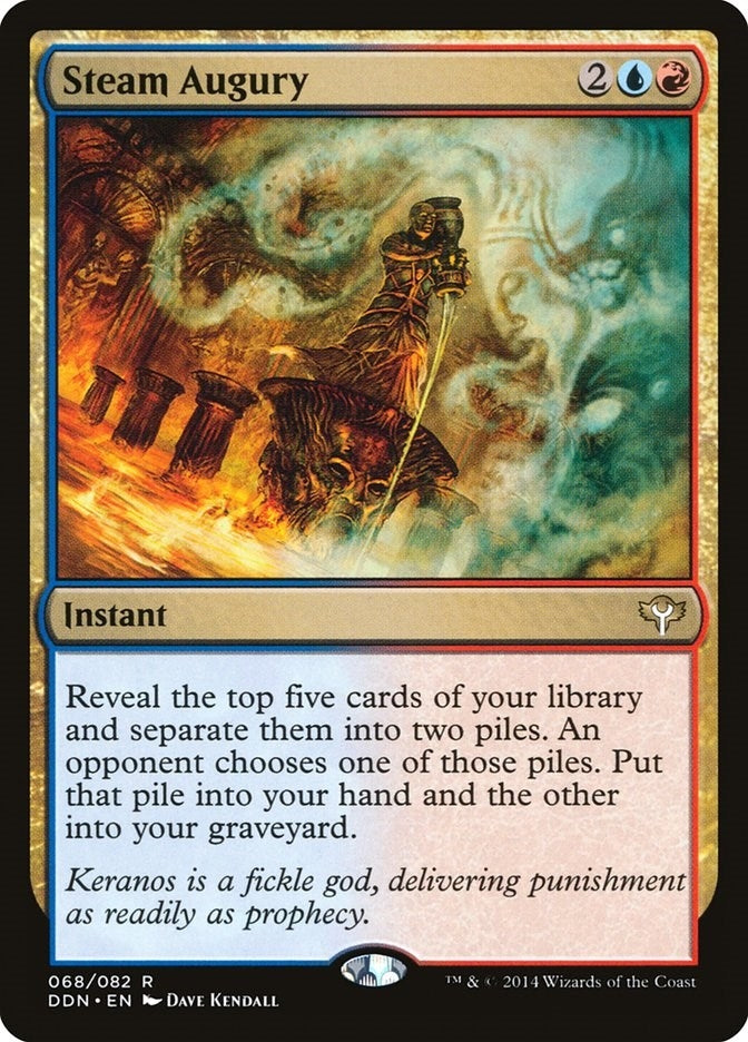 Steam Augury (68) (Duel Decks: Speed vs. Cunning)