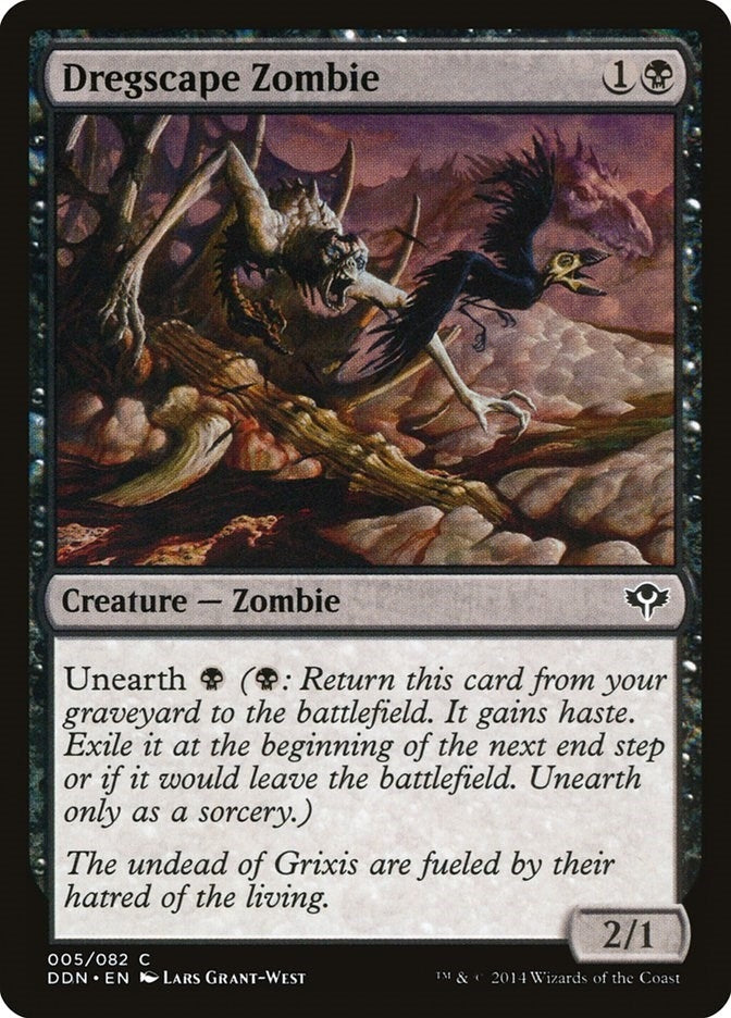 Dregscape Zombie (5) (Duel Decks: Speed vs. Cunning)