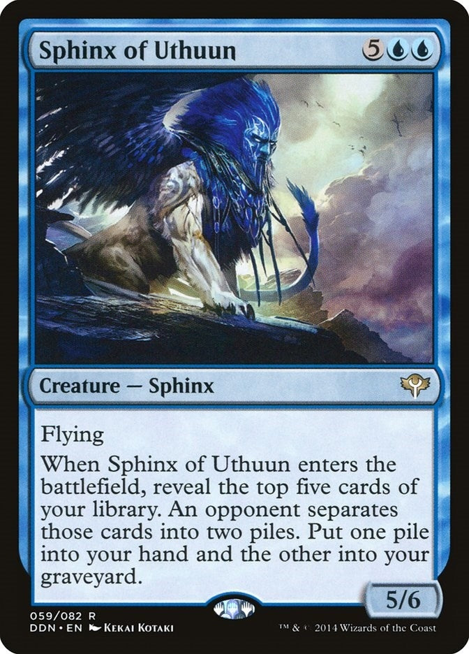 Sphinx of Uthuun (59) (Duel Decks: Speed vs. Cunning)