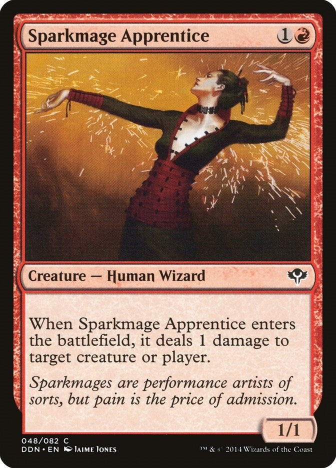 Sparkmage Apprentice (48) (Duel Decks: Speed vs. Cunning)