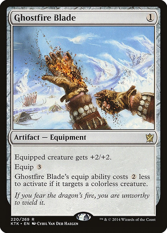 Ghostfire Blade (220) (Khans of Tarkir)
