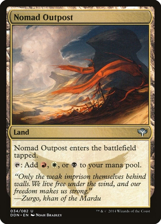 Nomad Outpost (34) (Duel Decks: Speed vs. Cunning)