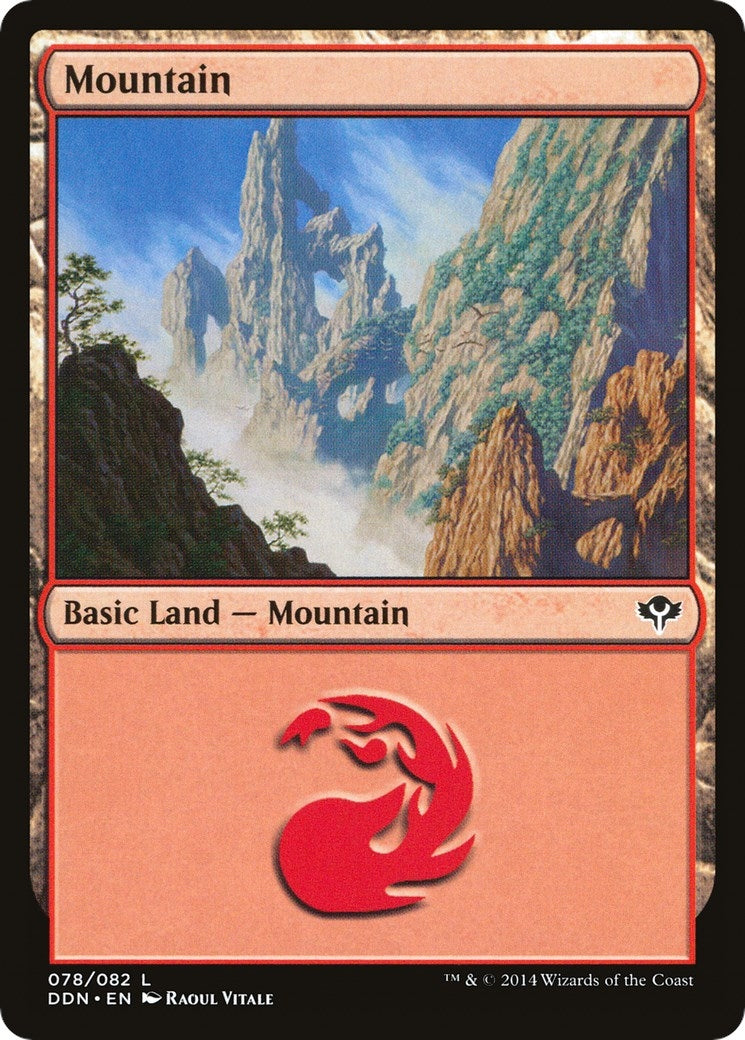Mountain (078) (78) (Duel Decks: Speed vs. Cunning)