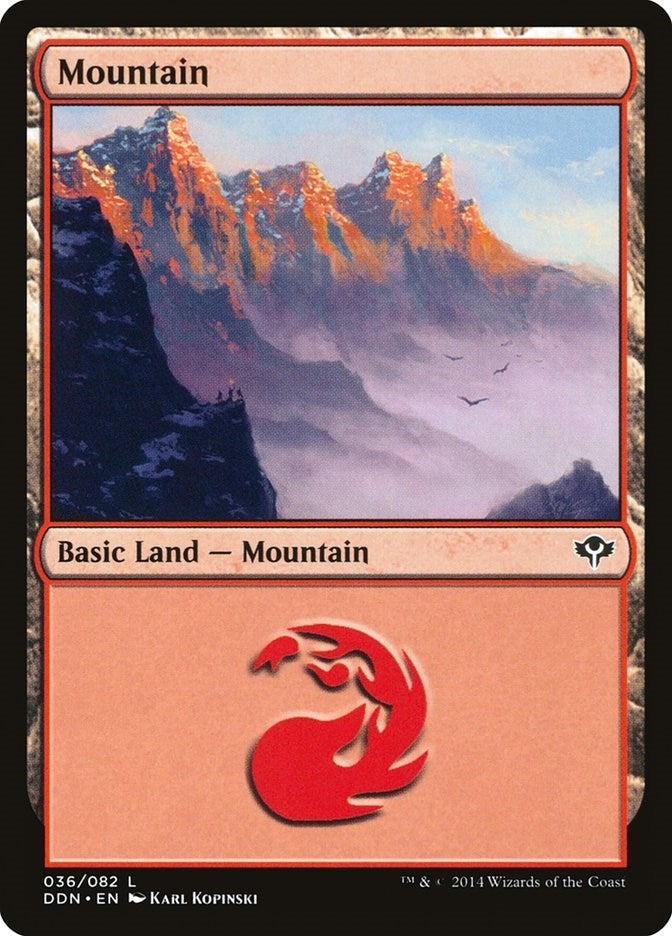 Mountain (036) (36) (Duel Decks: Speed vs. Cunning)