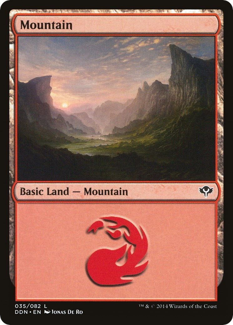 Mountain (035) (35) (Duel Decks: Speed vs. Cunning)
