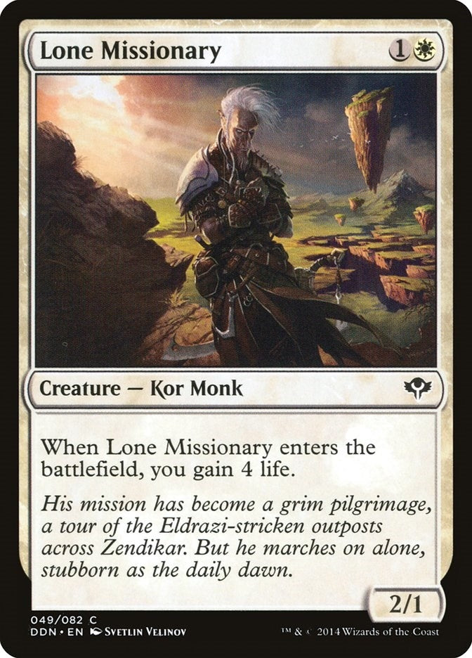 Lone Missionary (49) (Duel Decks: Speed vs. Cunning)