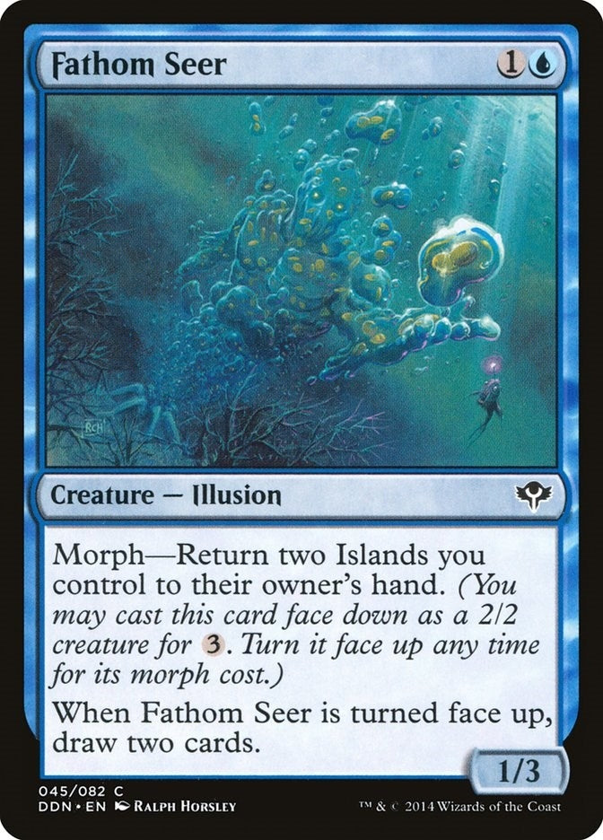 Fathom Seer (45) (Duel Decks: Speed vs. Cunning)