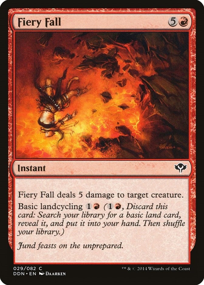 Fiery Fall (29) (Duel Decks: Speed vs. Cunning)