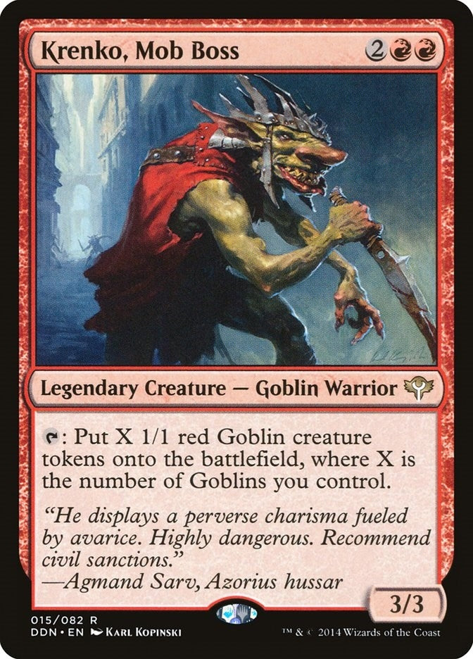 Krenko, Mob Boss (15) (Duel Decks: Speed vs. Cunning)